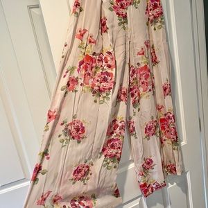 Zara Floral Palazzo Pants